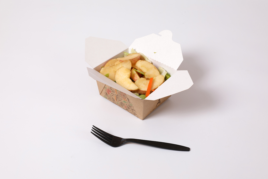 Two-color kraft  box